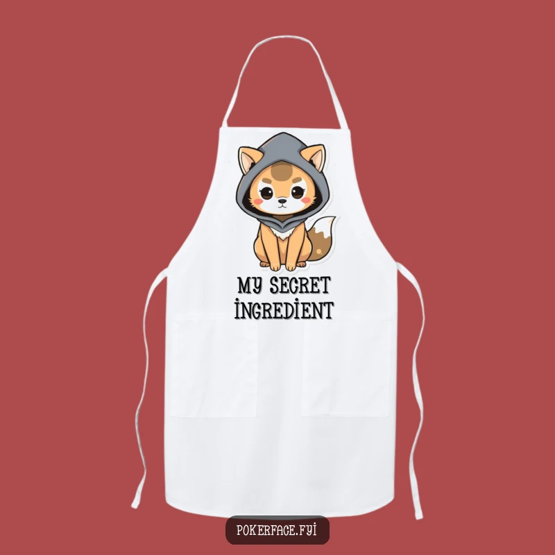 Funny Mysterious Animal Apron: Kitchen Enigma Chef, Funny Gift