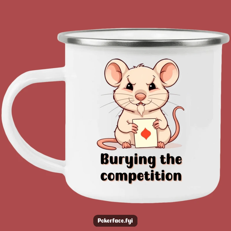 Funny Rat Camping Mug: Campfire Cards & Mystery - Your Funny Gift