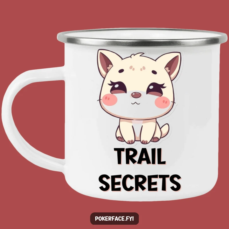 Funny Winking Animal Camping Mug: Sip Secrets Under the Stars
