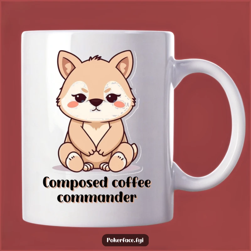 Funny Stoic Animal Mug - A Calm and Composed Gift for Serene Souls