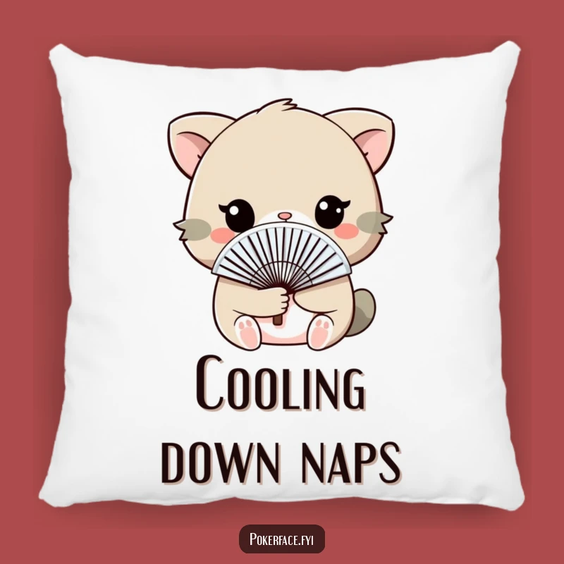 Funny Fan Face Animal Pillow - Snuggle Up with Discreet Comfort