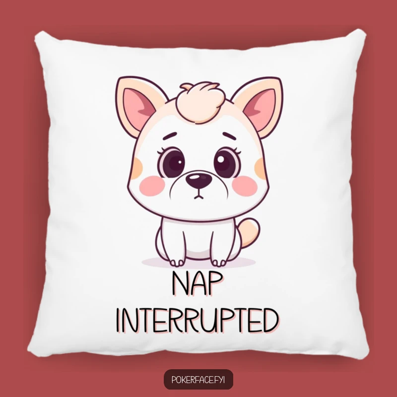 Funny Surprised Animal Pillow: Cozy Surprise with a Hilarious Neutral Mouth Gift