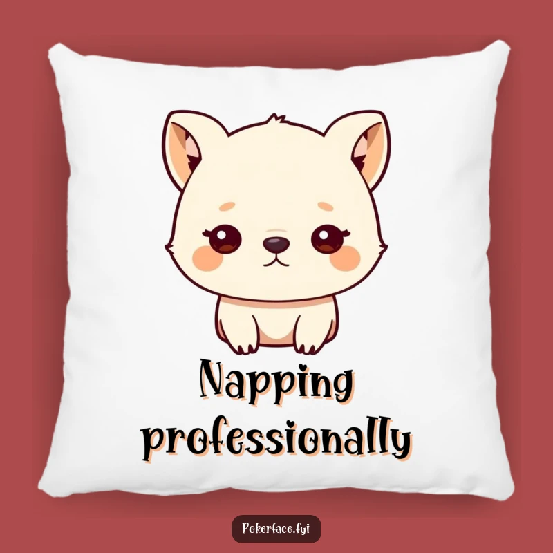 Funny Blank Stare Pillow: Add Unblinking Humor to Your Cozy Space