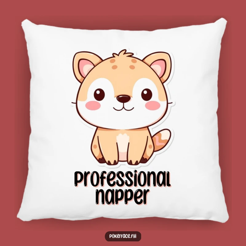 Funny Cute Animal Pillow: Cozy Decor with a Hilarious Neutral Expression Gift