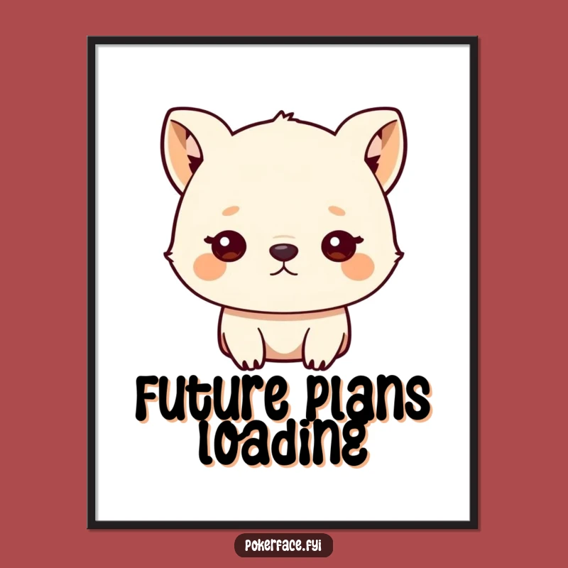 Funny Blank Stare Digital Art: Hilarious Wall Decor for Unmoved Souls