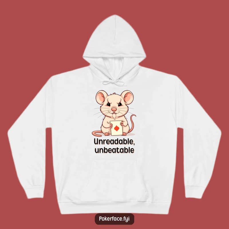 Funny Rat Hoodie: Stay Mysterious & Warm - Your Cozy Funny Gift