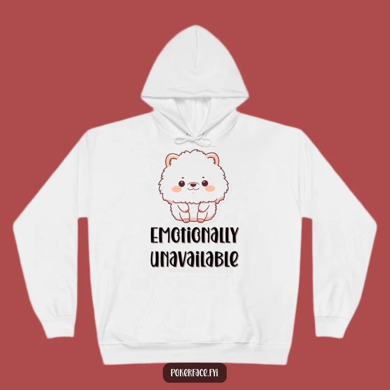 Funny Stillness Hoodie: Cozy Up in Hilarious Calmness