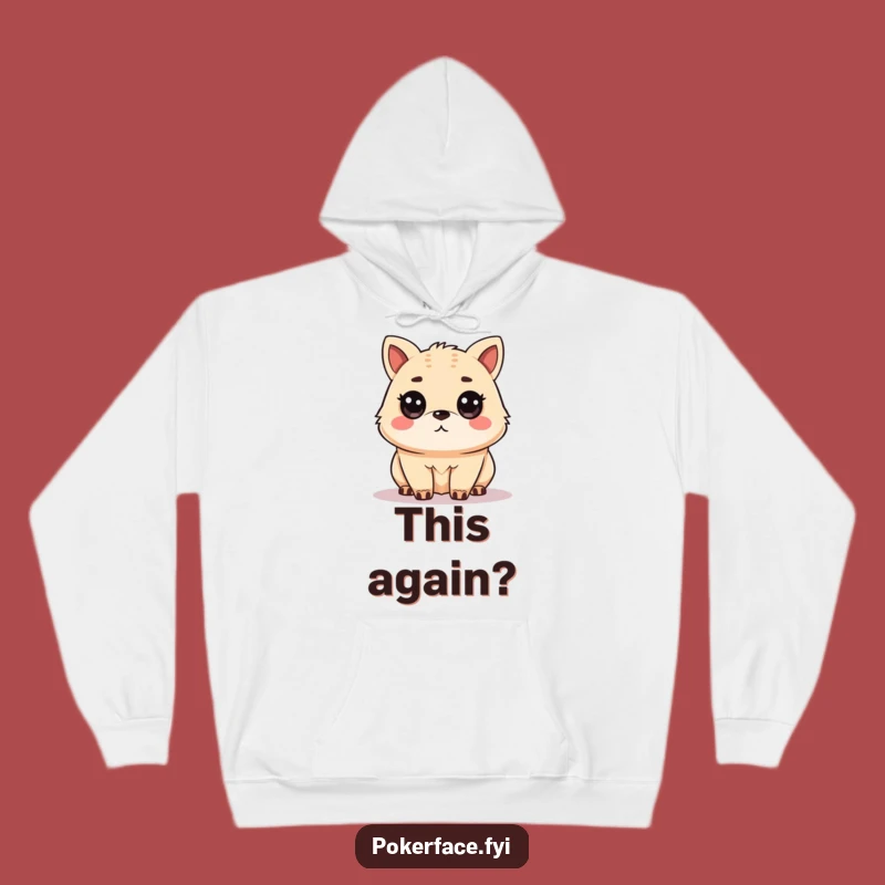 Funny Unamused Animal Hoodie: Cozy Sarcastic Comfort, Funny Gift