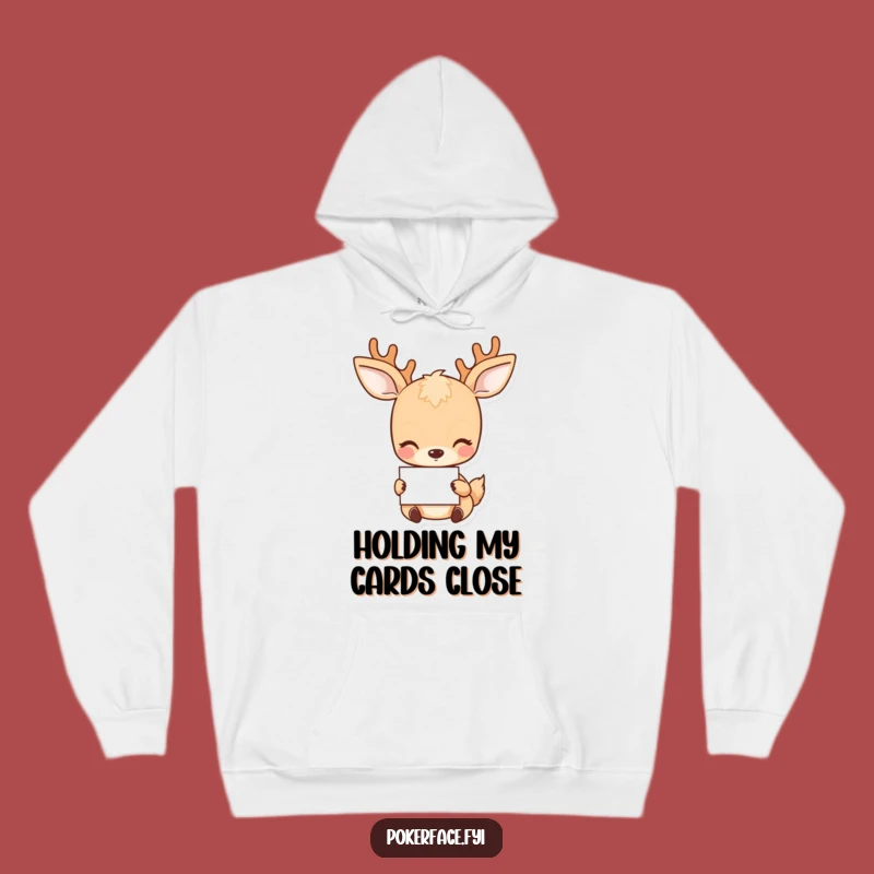 Funny Deer Hoodie: Cozy Up with Calm - A Warm & Funny Gift
