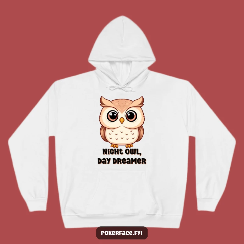 Funny Serene Owl Hoodie - Embrace Your Inner Sage