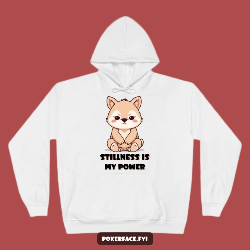 Funny Stoic Animal Hoodie - Embrace Cozy Calmness and Composure