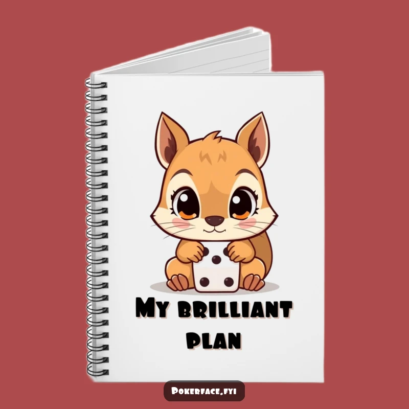 Funny Squirrel Notebook: Jot Down Your Bets with This Hilarious Dice Journal