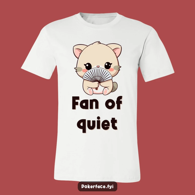 Funny Fan Face Animal T-Shirt - Wear Your Discreet Humor