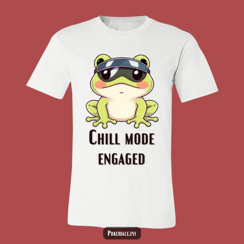 Funny Frog Visor T-Shirt: Rock This Hilarious Amphibian Look All Day